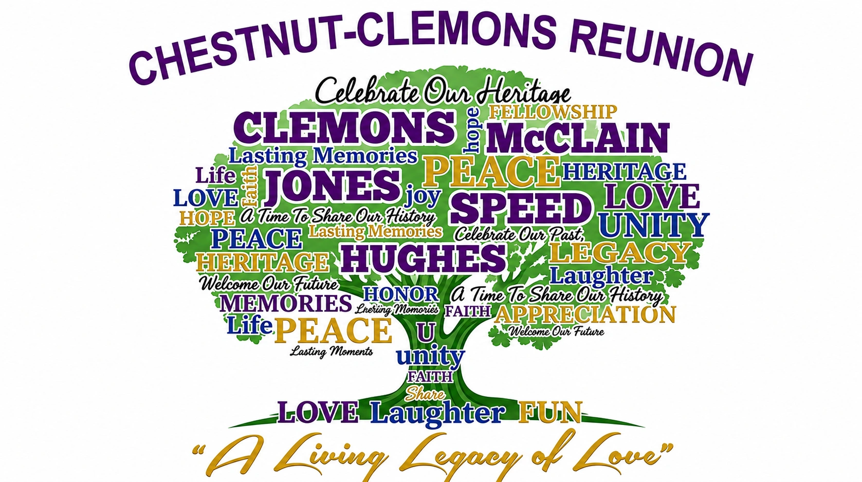 Chestnut-Clemons Family Reunion Logo
